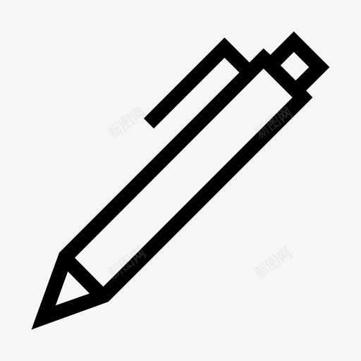 钢笔书法教材图标svg_新图网 https://ixintu.com 书法 写作 教材 签名 钢笔