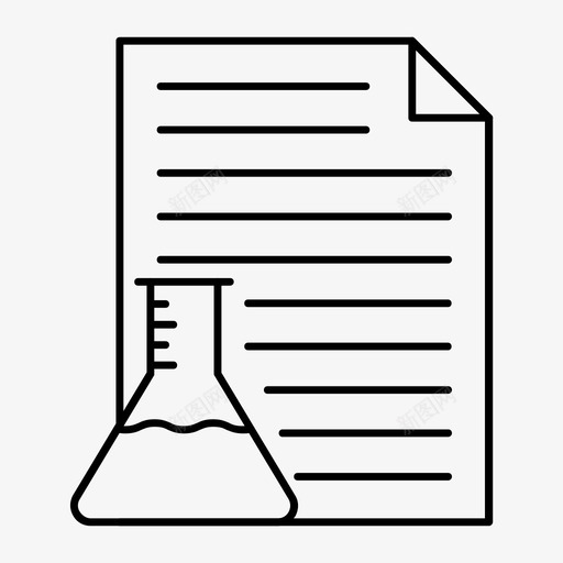 文档业务文件图标svg_新图网 https://ixintu.com 业务 业务和办公室行图标 实验室 文件 文档 页面