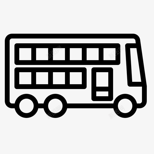 巴士城市巴士旅游图标svg_新图网 https://ixintu.com 城市巴士 巴士 旅游 旅游巴士 车辆 酒店集合