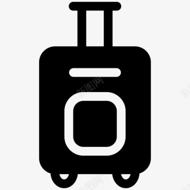行李假期旅行箱图标图标