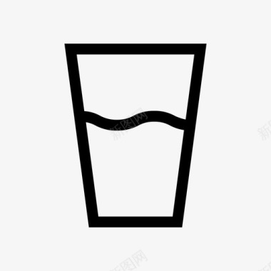 杯子饮料水图标图标