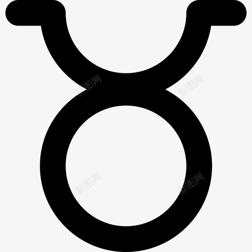 水星符号形状占星术图标svg_新图网 https://ixintu.com 占星术 形状 水星符号