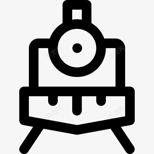 蒸汽机车旅程铁路图标svg_新图网 https://ixintu.com 旅程 火车 蒸汽机 蒸汽机车 运输线路图标 铁路