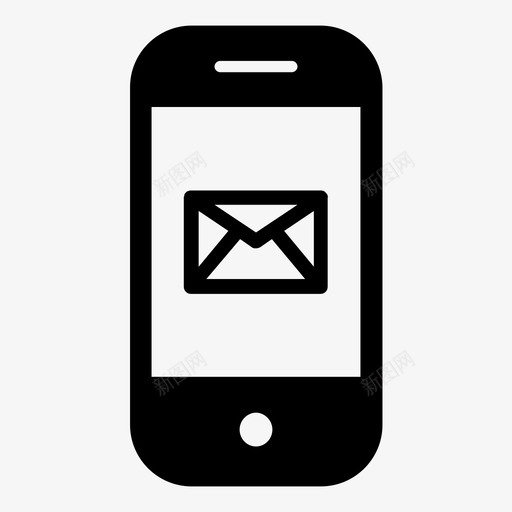智能手机电子邮件智能手机就是电话图标svg_新图网 https://ixintu.com 智能手机就是电话 智能手机电子邮件