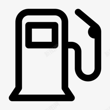 汽油燃油机油图标图标