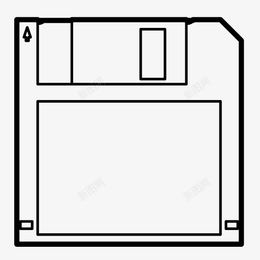 软盘计算机35英寸磁盘内存图标svg_新图网 https://ixintu.com 保存 内存 计算机35英寸磁盘 软盘