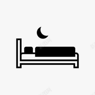 睡觉睡觉时间小睡图标图标