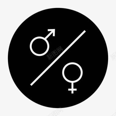 性别女性性别中立图标图标