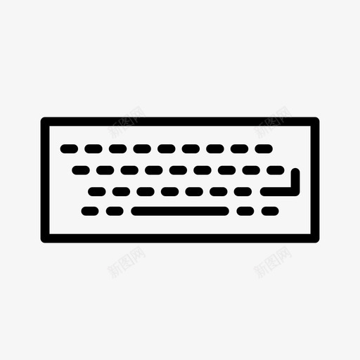 键盘设备类型图标svg_新图网 https://ixintu.com 写作 打字 搜索引擎优化网络营销 类型 设备 键盘