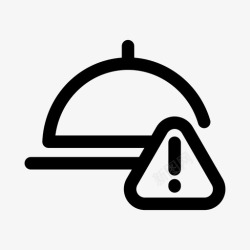 坏食物坏食物错误图标设置高清图片
