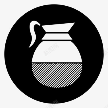 咖啡咖啡壶食品和饮料图标图标