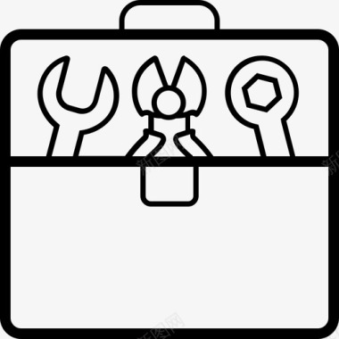 工具箱修理工具图标图标