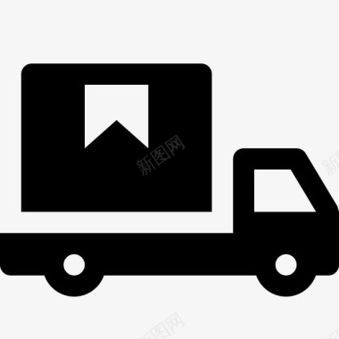包裹递送货物物流图标图标