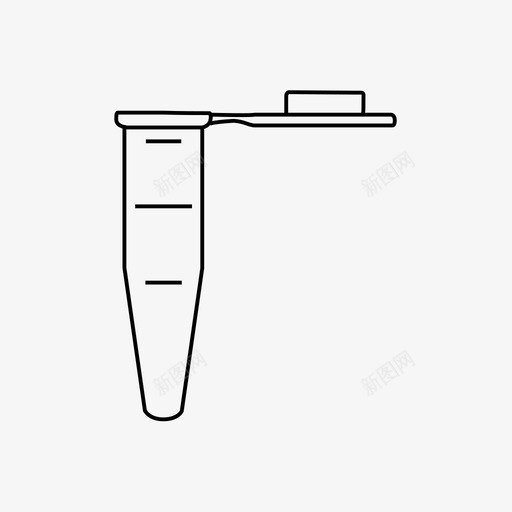 试管实验室科学图标svg_新图网 https://ixintu.com 实验室 科学 试管