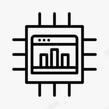 监控处理器搜索引擎优化图标图标