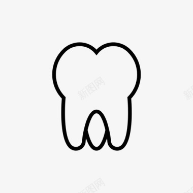 磨牙牙片牙医图标图标