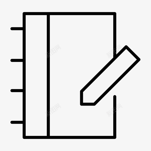 笔记本文章博客图标svg_新图网 https://ixintu.com 内容 写作 博客 文案 文章 笔记本 网络营销