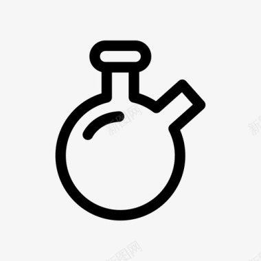 试管化学信息图标图标