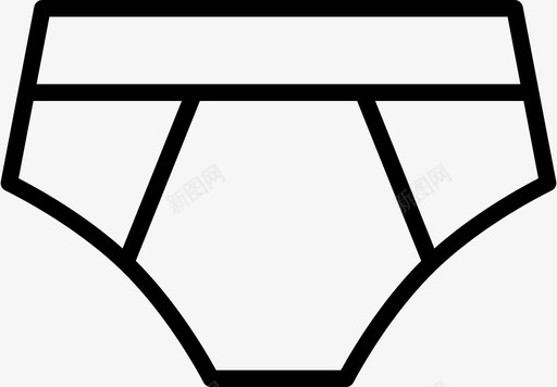 采购产品内裤服装时尚图标svg_新图网 https://ixintu.com 中性款 内衣 时尚 服装 洗衣 衣服薄 采购产品内裤