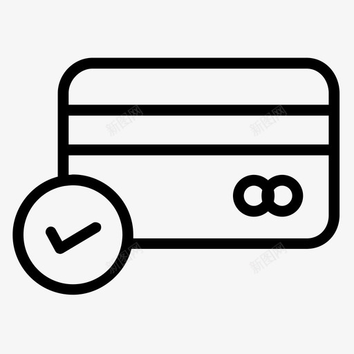信用卡在线支付购物图标svg_新图网 https://ixintu.com 信用卡 在线支付 购物