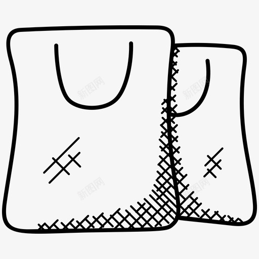 采购袋购物袋纸袋图标svg_新图网 https://ixintu.com 庆典和聚会 手提袋 纸袋 购物袋 采购袋