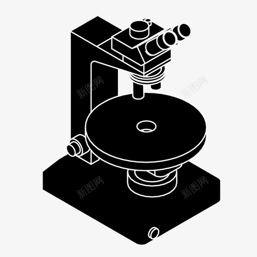 显微镜化学调查图标svg_新图网 https://ixintu.com 化学 实验室 显微镜 研究 科学 调查