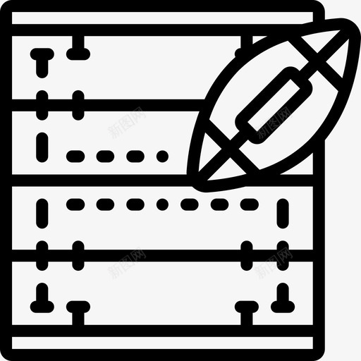 橄榄球场地体育场图标svg_新图网 https://ixintu.com 体育场 体育场馆概述 场地 橄榄球