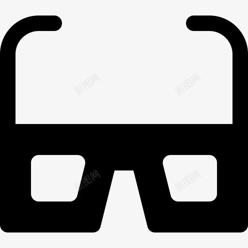 立体视觉眼镜3d眼镜浮雕图标svg_新图网 https://ixintu.com 3d眼镜 技术 浮雕 眼镜 立体视觉眼镜 视频立体图标