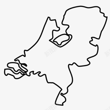 荷兰国家欧洲图标图标