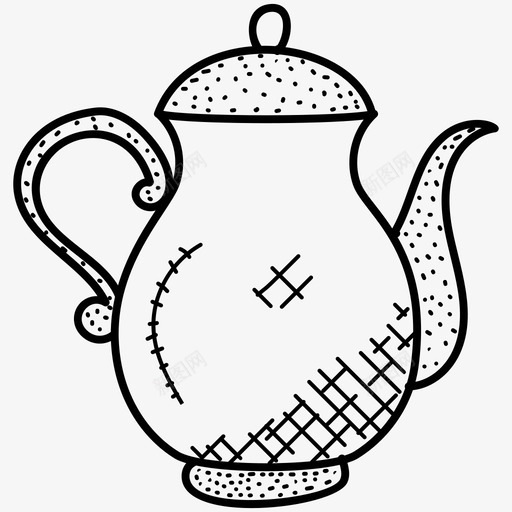 采购产品茶壶水壶茶壶图标svg_新图网 https://ixintu.com 厨房用具 庆祝和聚会 水壶 茶壶 采购产品茶壶