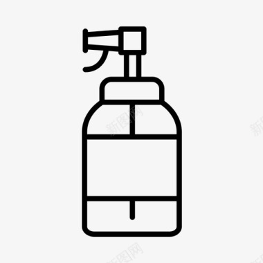 瓶子美容化妆品图标图标
