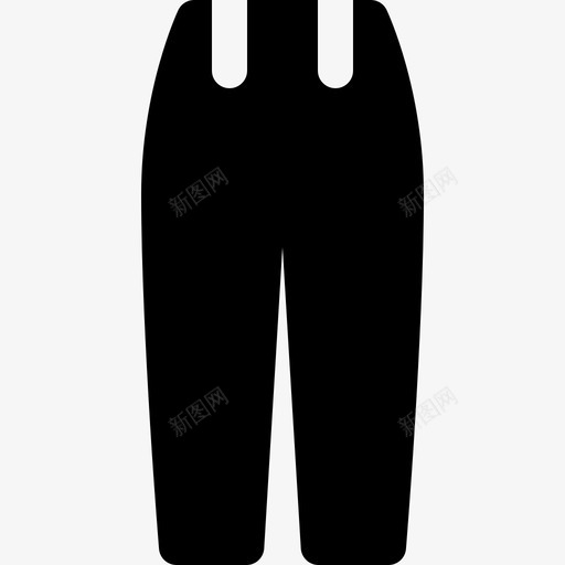 瑜伽裤服装慢跑者图标svg_新图网 https://ixintu.com 慢跑者 服装 瑜伽裤 衣服实心图标 运动服