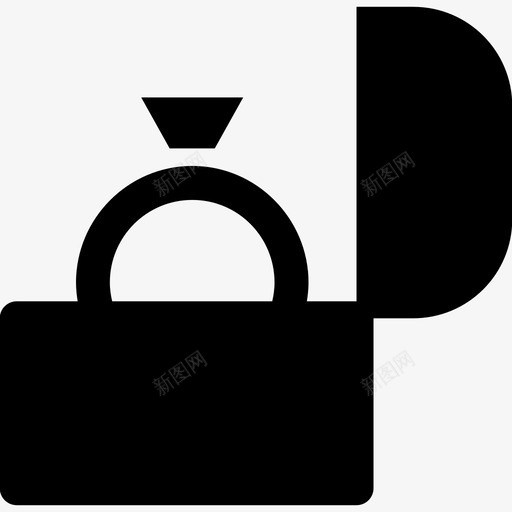 结婚戒指黄金珠宝图标svg_新图网 https://ixintu.com 婚礼图标 戒指 珠宝 结婚戒指 黄金