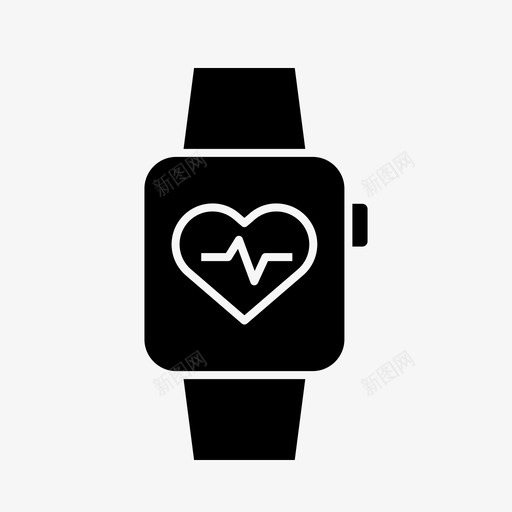 智能手表应用程序健身健身健康图标svg_新图网 https://ixintu.com 健康 健身 健身字形 智能手表应用程序健身 生活方式 练习