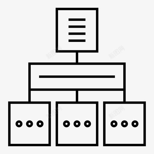 思维导图办公室图标svg_新图网 https://ixintu.com 办公室 思维导图