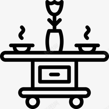 咖啡桌电器家具图标图标