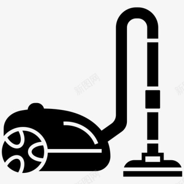 吸尘器清洁清洁服务图标图标