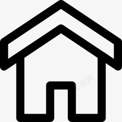 住宅抵押贷款住房房屋抵押贷款图标高清图片