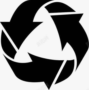 回收生态减量图标图标