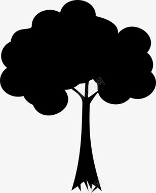 树木木材图标图标
