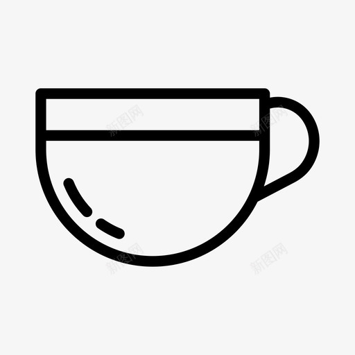 杯子饮料咖啡图标svg_新图网 https://ixintu.com 咖啡 杯子 浓缩咖啡 茶 饮料 饮茶