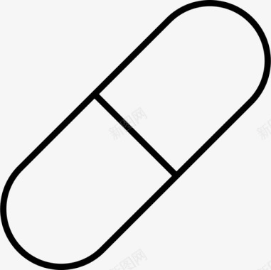 药物药丸处方图标图标