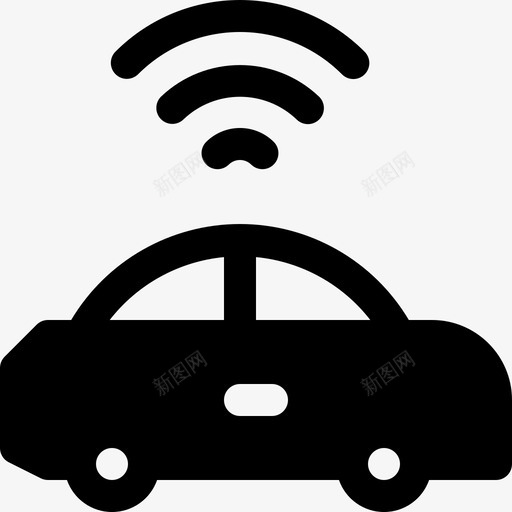 无人驾驶汽车未来派科技图标svg_新图网 https://ixintu.com 无人驾驶汽车 智能设备固态图标 未来派 汽车 科技