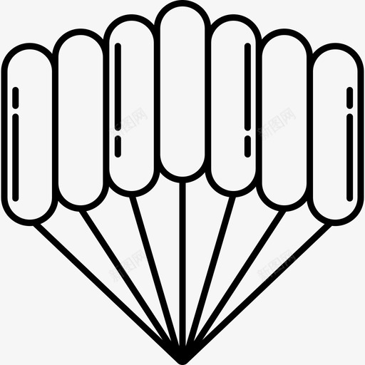 跳伞运动图标svg_新图网 https://ixintu.com 跳伞 运动