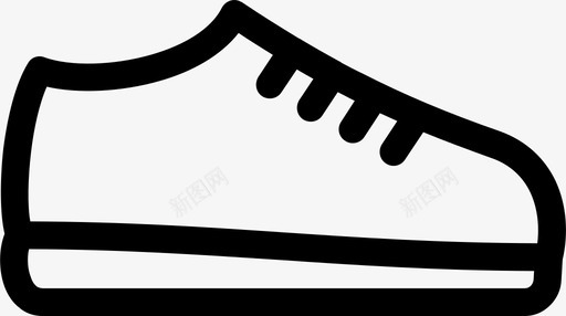 运动鞋脚鞋具图标图标