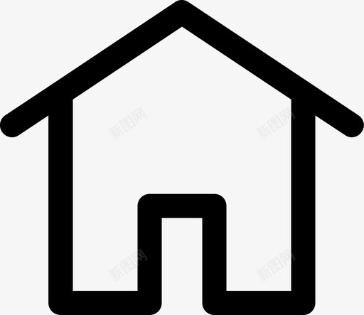 住房房屋抵押贷款图标svg_新图网 https://ixintu.com 住宅 住房 房地产 房屋 抵押贷款