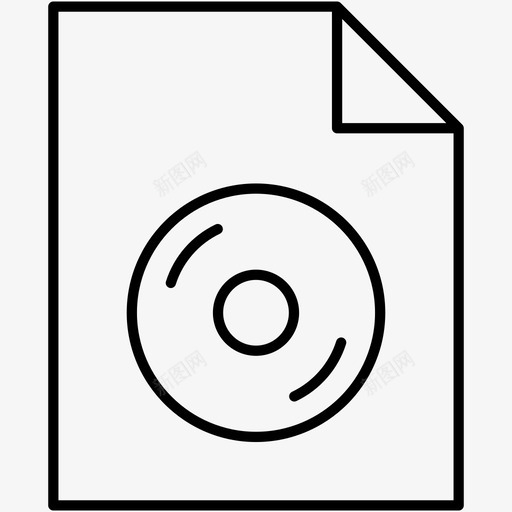 音频文件音乐文件文件类型图标svg_新图网 https://ixintu.com 文件类型 音乐文件 音频文件