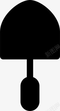 抹子建筑设备图标图标