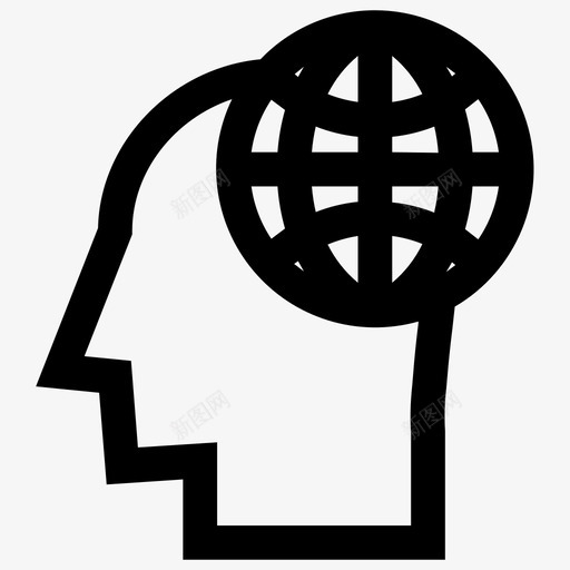 发展头儿图标svg_新图网 https://ixintu.com 发展 头儿