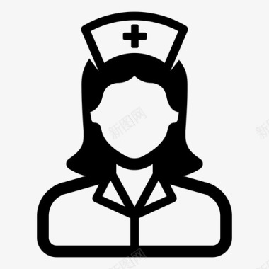 护士援助护理图标图标